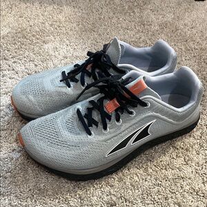 Altra Gray and Black Athletic Running Shoes with Breathable Mesh